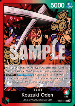 Kouzuki Oden (EB01-001) (V.1) - Memorial Collection (Leader) [EB01-001]