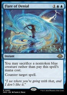 Flare of Denial - Modern Horizons 3 (Rare) [MH3-62]