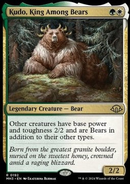 Kudo, King Among Bears - Modern Horizons 3 (Rare) [MH3-192]