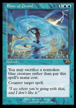 Flare of Denial (V.2) - Modern Horizons 3: Extras (Rare) [XMH3-400]