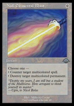 Null Elemental Blast⁣ - Modern Horizons 3: Extras⁣ (Uncommon)⁣ [387]