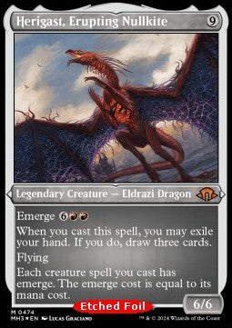 Herigast, Erupting Nullkite (V.2)⁣ - Modern Horizons 3: Extras⁣ (Mythic)⁣ [474]