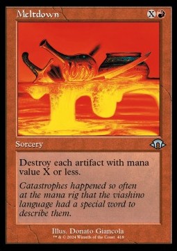 Meltdown⁣ - Modern Horizons 3: Extras⁣ (Uncommon)⁣ [418]