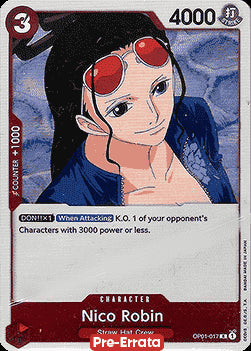 Nico Robin (OP01-017) - Romance Dawn (Pre-Errata) (Rare) [OP01E-017]