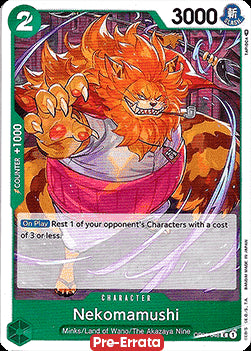 Nekomamushi (OP01-048) (V.1) - Romance Dawn (Pre-Errata) (Common) [OP01E-048]