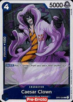 Caeser Clown (OP01-069) - Romance Dawn (Pre-Errata) (Rare) [OP01E-069]