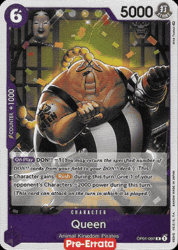 Queen (OP01-097) - Romance Dawn (Pre-Errata) (Rare) [OP01E-097]