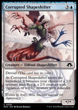 Corrupted Shapeshifter - Modern Horizons 3 (Common) [MH3-56]