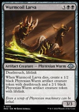 Wurmcoil Larva - Modern Horizons 3 (Uncommon) [MH3-112]