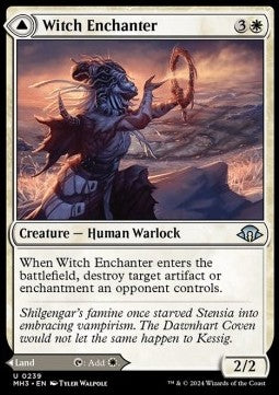 Witch Enchanter // Witch-Blessed Meadow⁣ - Modern Horizons 3⁣ (Uncommon)⁣ [239]