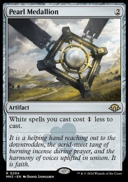 Pearl Medallion - Modern Horizons 3 (Rare) [MH3-294]