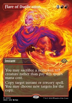 Flare of Duplication (V.1)⁣ - Modern Horizons 3: Extras⁣ (Rare)⁣ [333]