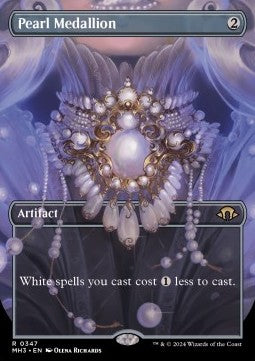 Pearl Medallion - Modern Horizons 3: Extras (Rare) [XMH3-347]
