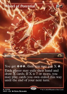 Wheel of Potential (V.1) - Modern Horizons 3: Extras (Rare) [XMH3-336]