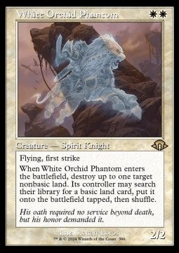 White Orchid Phantom (V.2)⁣ - Modern Horizons 3: Extras⁣ (Rare)⁣ [396]