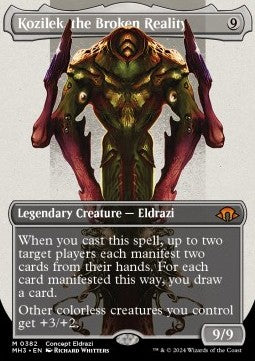 Kozilek, the Broken Reality (V.1) - Modern Horizons 3: Extras (Mythic) [XMH3-382]