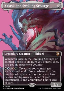 Azlask, the Swelling Scourge (V.1)⁣ - Commander: Modern Horizons 3: Extras⁣ (Mythic)⁣ [9]