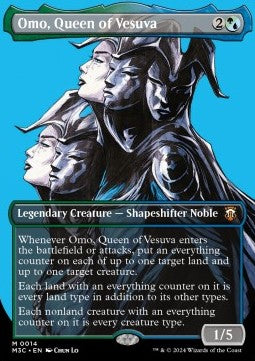Omo, Queen of Vesuva (V.1)⁣ - Commander: Modern Horizons 3: Extras⁣ (Mythic)⁣ [14]