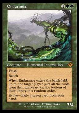 Endurance⁣ - Modern Horizons 3: Retro Frame Cards⁣ (Mythic)⁣ [14]