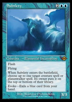 Subtlety - Modern Horizons 3: Retro Frame Cards (Mythic) [RMH3-6]