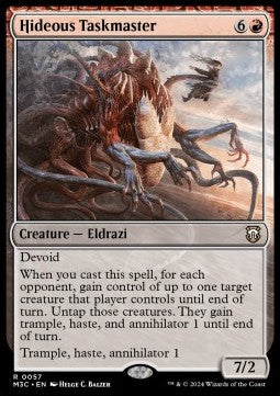 Hideous Taskmaster⁣ - Commander: Modern Horizons 3⁣ (Rare)⁣ [57]