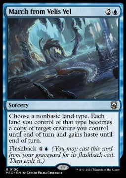 March from Velis Vel⁣ - Commander: Modern Horizons 3⁣ (Rare)⁣ [100]