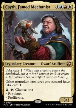 Cayth, Famed Mechanist⁣ - Commander: Modern Horizons 3⁣ (Mythic)⁣ [6]