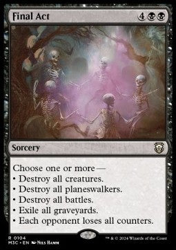 Final Act - Commander: Modern Horizons 3 (Rare) [M3C-104]