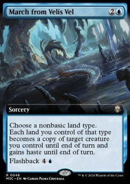 March from Velis Vel (V.1)⁣ - Commander: Modern Horizons 3: Extras⁣ (Rare)⁣ [48]