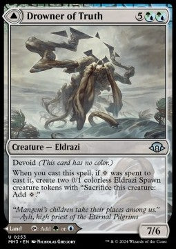 Drowner of Truth // Drowned Jungle⁣ - Modern Horizons 3⁣ (Uncommon)⁣ [253]