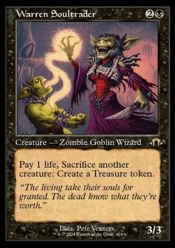 Warren Soultrader (V.2) - Modern Horizons 3: Extras (Rare) [XMH3-414]