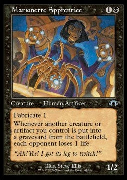 Marionette Apprentice⁣ - Modern Horizons 3: Extras⁣ (Uncommon)⁣ [410]