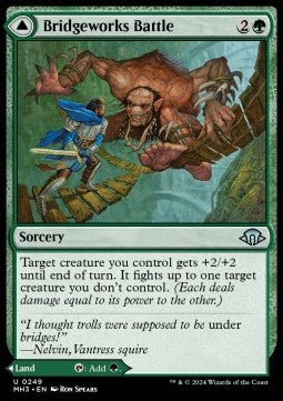 Bridgeworks Battle // Tanglespan Bridgeworks - Modern Horizons 3 (Uncommon) [MH3-249]