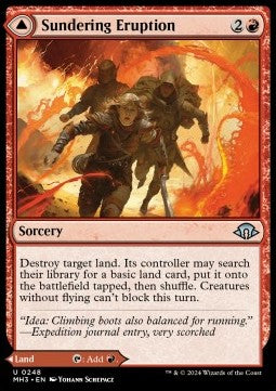 Sundering Eruption // Volcanic Fissure - Modern Horizons 3 (Uncommon) [MH3-248]