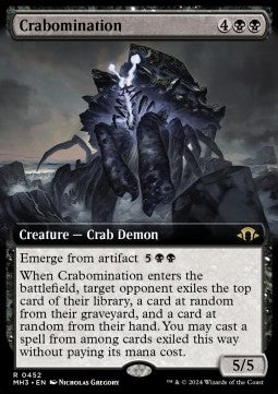 Crabomination⁣ - Modern Horizons 3: Extras⁣ (Rare)⁣ [452]