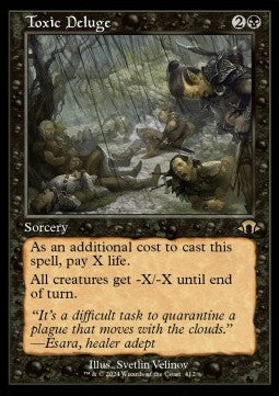 Toxic Deluge - Modern Horizons 3: Extras (Rare) [XMH3-412]