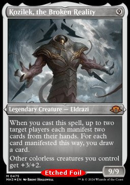 Kozilek, the Broken Reality (V.3) - Modern Horizons 3: Extras (Mythic) [XMH3-475]