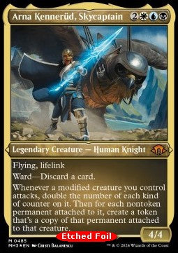 Arna Kennerüd, Skycaptain (V.2) - Modern Horizons 3: Extras (Mythic) [XMH3-485]