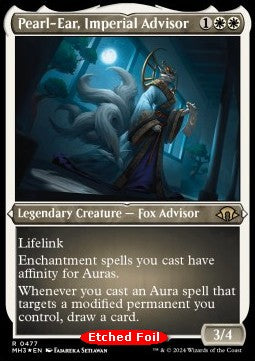 Pearl-Ear, Imperial Advisor (V.2)⁣ - Modern Horizons 3: Extras⁣ (Rare)⁣ [477]