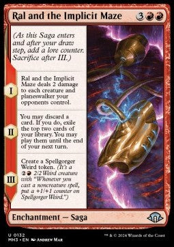 Ral and the Implicit Maze - Modern Horizons 3 (Uncommon) [MH3-132]
