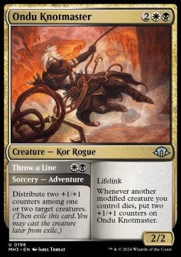 Ondu Knotmaster // Throw a Line - Modern Horizons 3 (Uncommon) [MH3-196]