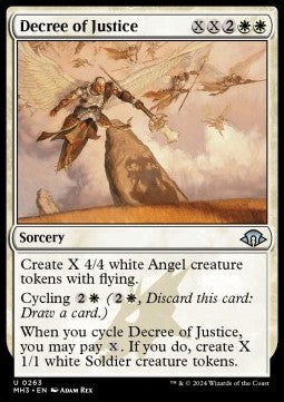 Decree of Justice - Modern Horizons 3 (Uncommon) [MH3-263]