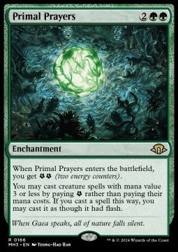 Primal Prayers - Modern Horizons 3 (Rare) [MH3-166]