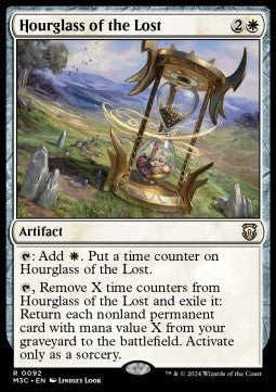 Hourglass of the Lost⁣ - Commander: Modern Horizons 3⁣ (Rare)⁣ [92]