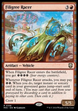 Filigree Racer⁣ - Commander: Modern Horizons 3⁣ (Rare)⁣ [108]