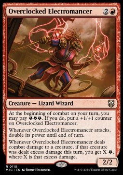 Overclocked Electromancer⁣ - Commander: Modern Horizons 3⁣ (Rare)⁣ [110]