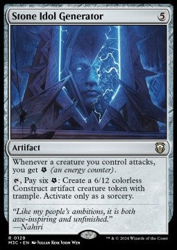 Stone Idol Generator⁣ - Commander: Modern Horizons 3⁣ (Rare)⁣ [129]