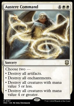 Austere Command⁣ - Commander: Modern Horizons 3⁣ (Rare)⁣ [167]