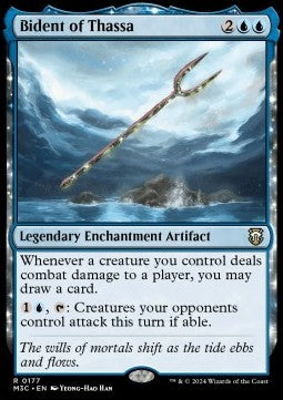 Bident of Thassa⁣ - Commander: Modern Horizons 3⁣ (Rare)⁣ [177]