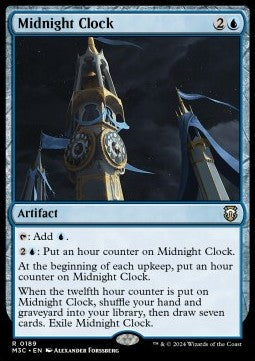 Midnight Clock - Commander: Modern Horizons 3 (Rare) [M3C-189]